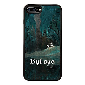 Ốp Lưng Kính Cường Lực Dành Cho Điện Thoại iPhone 7 Plus / 8 Plus Bụi Sao