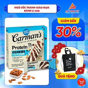 Thanh Giàu Đạm Cookies & Kem Carman s