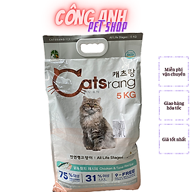 Thức ăn hạt cho mèo catsrang 5kg nhập khẩu từ Hàn Quốc