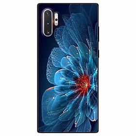Ốp lưng dành cho Samsung Note 10 Plus mẫu Mẫu Đơn Xanh Đỏ