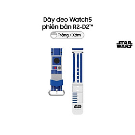 Hình ảnh Dây đeo Samsung Star Wars Watch5/watch4 phiên bản R2D2-Hàng chính hãng