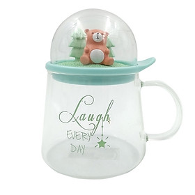 Ly Thủy Tinh (350ml) SF9454 - Laugh Every Day