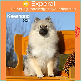 Sách - Keeshond Calendar 2024  Square Dog Breed Wall Calendar - 16 Month by  (UK edition, paperback)