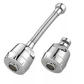 Mua Đầu vòi tăng áp xoay 360 độ 3 chế độ chảy thông minh 18cm tiện ích
