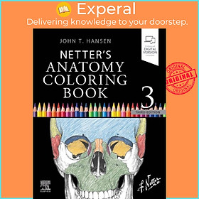 Sách - Netter's Anatomy Coloring Book by John T. Hansen (UK edition, paperback)