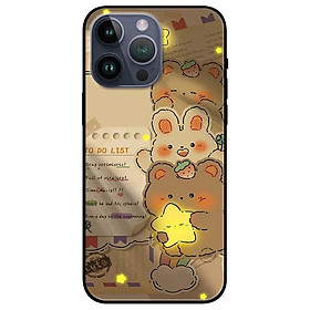 Ốp lưng dành cho Iphone 14 - Iphone 14 Plus - Iphone 14 Pro - Iphone 14 Pro Max - Gấu Sao