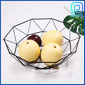Mua Rổ lưới sắt  rổ sắt nhà bếp đựng đồ ăn vặt  rổ đựng trái cây tinh xảo làm đồ decor  phụ kiện trang trí nhà bếp