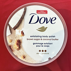 Hình ảnh Tẩy Da Chết Toàn Thân DOVE Exfoliating Body Polish 298g Của Đức - Sữa dừa & đường đen