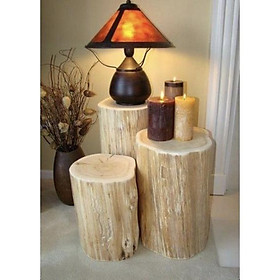 Mua Đôn Gỗ Nguyên Khối phi ~21-25cm