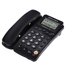 BOTEL T257 fixed telephone / caller ID / hands-free dial / office business with rope landline HCD6238 (28) P / TSD31 (black)
