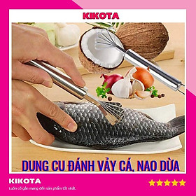 Mua Dụng cụ nạo dừa đánh vẩy cá bằng inox hàng loại một