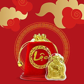 Mua Phụ Kiện Ông Thần Tài Dát Vàng Cao Cấp TL04 - Tặng Túi Gấm Lộc