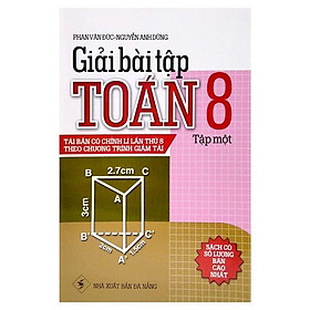 Giải Bài Tập Toán Lớp 8 Tập 1