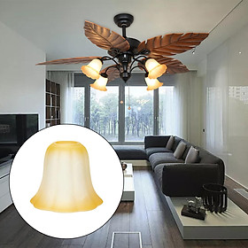 Bell Shaped Ceiling Light Fixture Cover Lighting Accessories  Lamp Shade for Wall Sconces Droplight Bedside Decors Fireplace