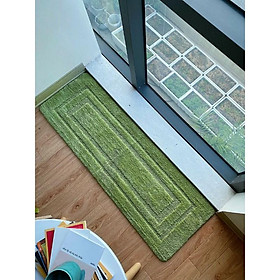 Mua Thảm lông cừu lau chân để phòng khách  phòng ngủ  kích thước dài 45x1m2