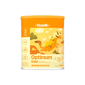 Sữa Bột Vinamilk Optimum Gold 3 Dành Cho Bé Từ 1-2 Tuổi - Hộp Thiếc 1500g