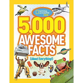 Sách - 5,000 Awesome Facts (About Everything!) by National Geographic Kids (US edition, hardcover)