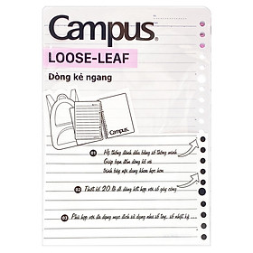 Giấy Đục Lỗ LL-AF70G-50 Dòng Kẻ 4 Ly Ngang