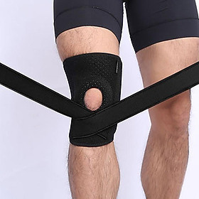 Đai bảo vệ đầu gối có lò xo trợ lực hỗ trợ khớp gối Sport Knee Pad AOLIKES - Tom Sport