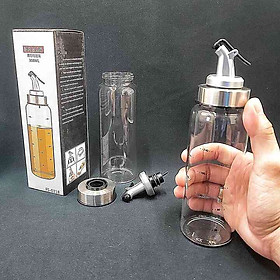 Mua Combo 3 chai đựng dầu ăn 300ml Thông Minh  đựng nước chấm  nước tương  giấm  sữa  cocktail pha chế – Công Nghệ Dòng Chảy Liên Tục