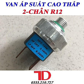 Van áp suất cao thấp 2 chân R12