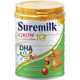 Sữa bột Suremilk Grow IQ 800g