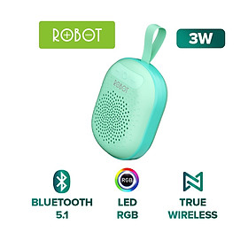 Mua Loa Bluetooth Mini ROBOT RB20 Công Suất 3W Thời Gian Chơi Nhạc Lên Đến 5H - Hàng Chính Hãng