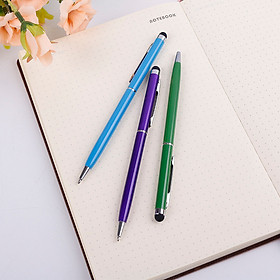 Mua Bút cảm ứng 2 in 1 iphone ipad kiêm bút bi hiệu HOTCASE PEN cho điện thoại / máy tính bảng / các loại màn hình cảm ứng (cảm ứng siêu mượt mà  thiết kế thời trang) (Giao màu ngẫu nhiên) - hàng nhập khẩu