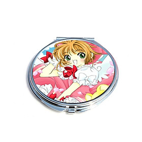 Gương Thủ lĩnh thẻ bài Sakura anime chibi gương bỏ túi cầm tay 2 mặt dễ thương tiện lợi quà tặng độc đáo