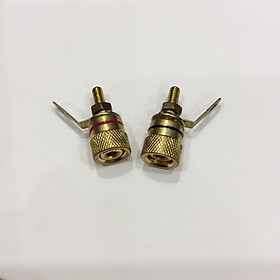 Mua Giắc cắm loa ( 2 chiếc đỏ đen )