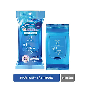 Khăn giấy tẩy trang SENKA CLEANSING SHEET - 44 sheets