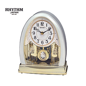 Mua Đồng hồ để bàn Nhật Rhythm 4RJ641WU03- KT: 20.0 x 24.5 x 10.0cm  900g. Dùng Pin.
