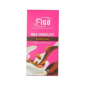 Combo Milk Chocolate Dark Chocolate đủ vị hộp 50g FIGO