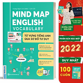 Combo Mindmap English Vocabulary và Mindmap English Grammar - PHIÊN BẢN ĐẶC BIỆT 2022 - Kèm khóa học chi tiết