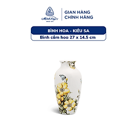 Mua Bình Hoa  Bình Cắm Hoa Sứ Minh Long 27x14.5 cm - Kiêu Sa