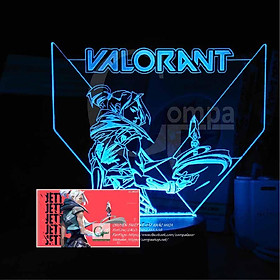 Mua Đèn Ngủ Valorant Jett Ah GVLR0102 16 màu tùy chỉnh quà tặng đẹp  quà tặng độc đáo