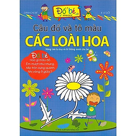 Câu đố và tô màu các loài hoa