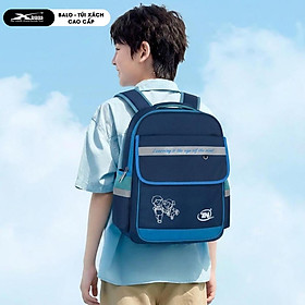 Balo Học Sinh Siêu Nhẹ Chống Nước TNBags TN.B.3014 Cao Cấp Màu Xanh, Nhỏ Gọn, Nhiều Ngăn Tiện Dụng, Ngộ Nghĩnh Đáng Yêu!