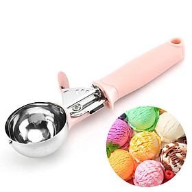Stainless Steel Ice Cream Scoops for Mellon Balls Muffins Frozen Delicacies
