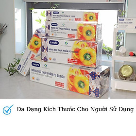 Mua (HCM)Màng bọc thực phẩm PE Shinsen giúp bảo quản thực phẩm
