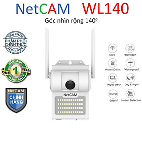 Camera IP Wifi NetCAM WL140, Độ phân giải 2.0MP / 5.0MP, Góc Nhìn Rộng 140º - Hàng Chính Hãng