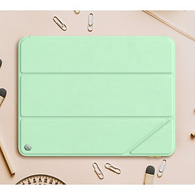 Bao da dành cho iPad Pro 11 2020/2021 hiệu Nillkin Bevel Leather chống sốc, Có Khay Để Bút - Hàng Chính Hãng