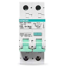 Cầu Dao Điện 1P + N 25A SIEMENS 5SU93561CR25