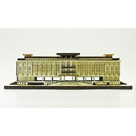 MÔ HÌNH DINH ĐỘC LẬP 3D (Tòa phía trước dinh)