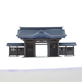 Mô hình kiến trúc  Nhật Bản: Cổng chùa - VDS0103 - decor,để bàn,trang trí tiểu cảnh,bán cạn,terrarium,non bộ,bonsai
