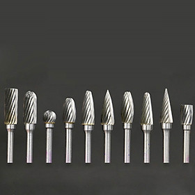 Mua mũi mài khắc phay gỗ vonfram 1 sọc chân cán 3ly hàng hịn
