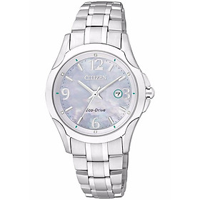 Đồng Hồ Nữ Citizen Dây Thép Không Gỉ EW1780-51A - Mặt Xà Cừ Sapphire