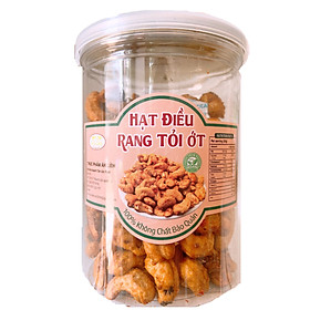 HẠT ĐIỀU RANG TỎI ỚT - HŨ 250G