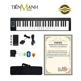 Đàn Piano Điện Konix PJ49Z - 49 Phím cảm ứng lực Midi Keyboard Controllers