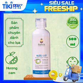 Nước giặt hữu cơ hương bạc hà cho lụa an toàn cho bé 100ml